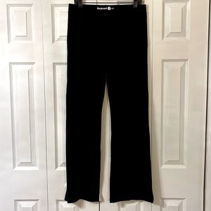 Betabrand work yoga, pants, size large black